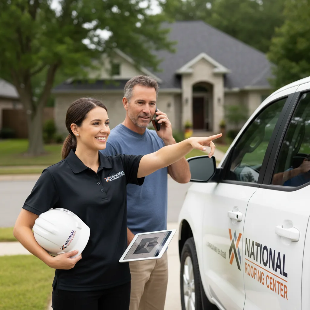 National Roofing Center customer support in Mabank